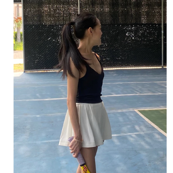 Core Candy Cropped V Active Tank