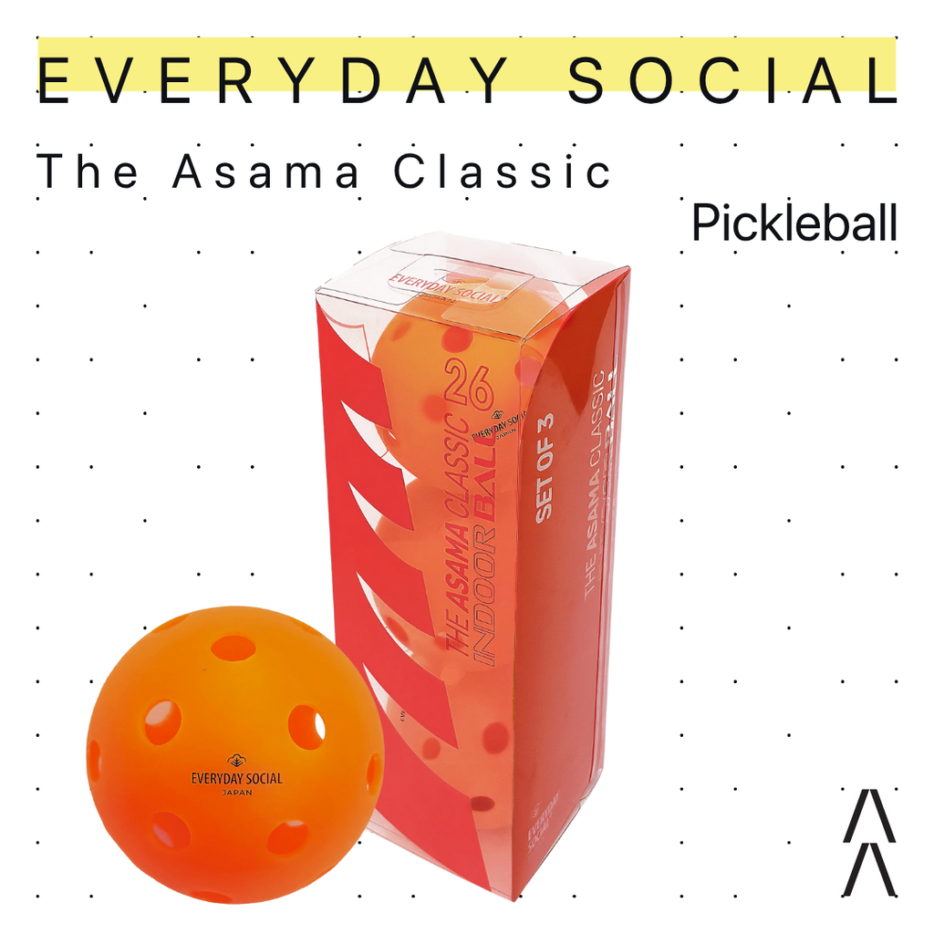 Everyday Social The Asama Classic Orange (Indoor) Pickleball Balls