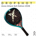Drop Shot Axion Attack Soft Edition 2026 - Raket Padel Tenis/Padel Racket