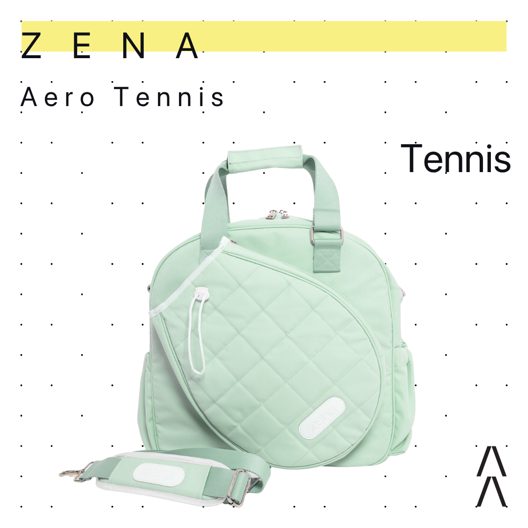 Zena Aero Tennis Bag Mint Green