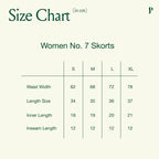 Palm Playwear Women No.7 Skort Line White