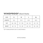 Happyfit Short Pant Windproof High Waist