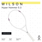 Wilson Hyper Hammer 5.3 White Gold Edition