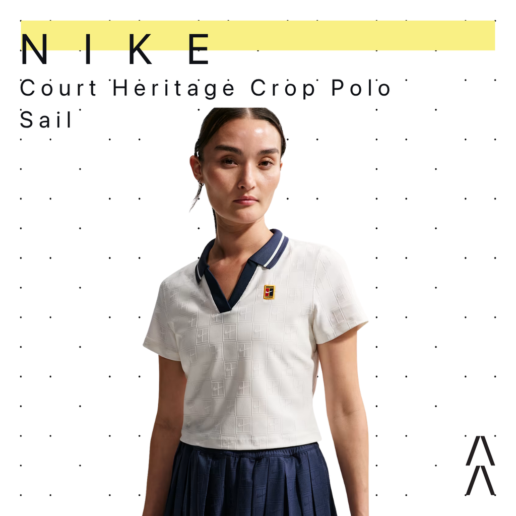 Nike Women's Court Heritage Crop Polo
