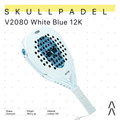 Skull Padel V2080 12K White Blue