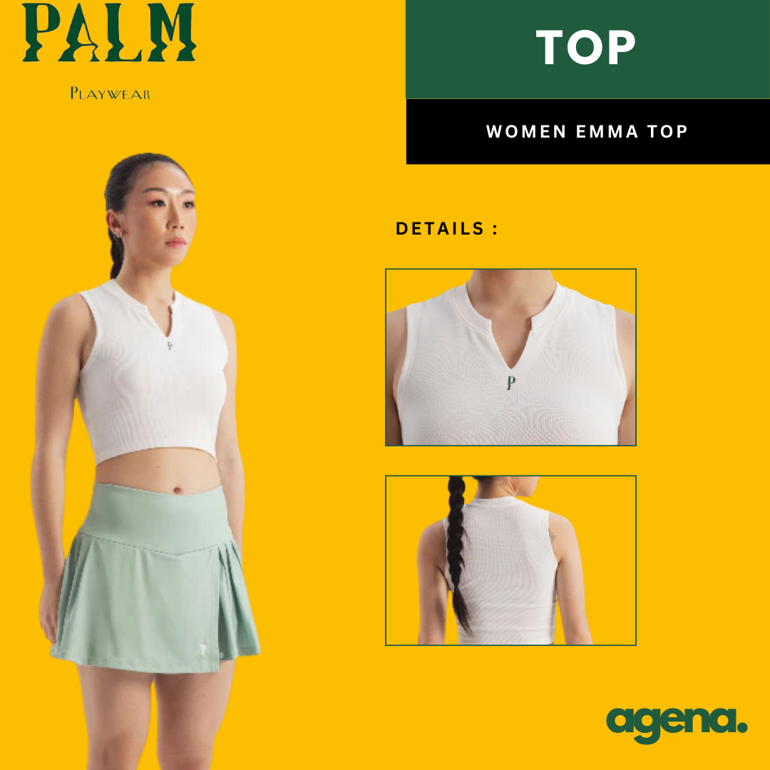 Palm Playwear Women Emma Top Soft Cream