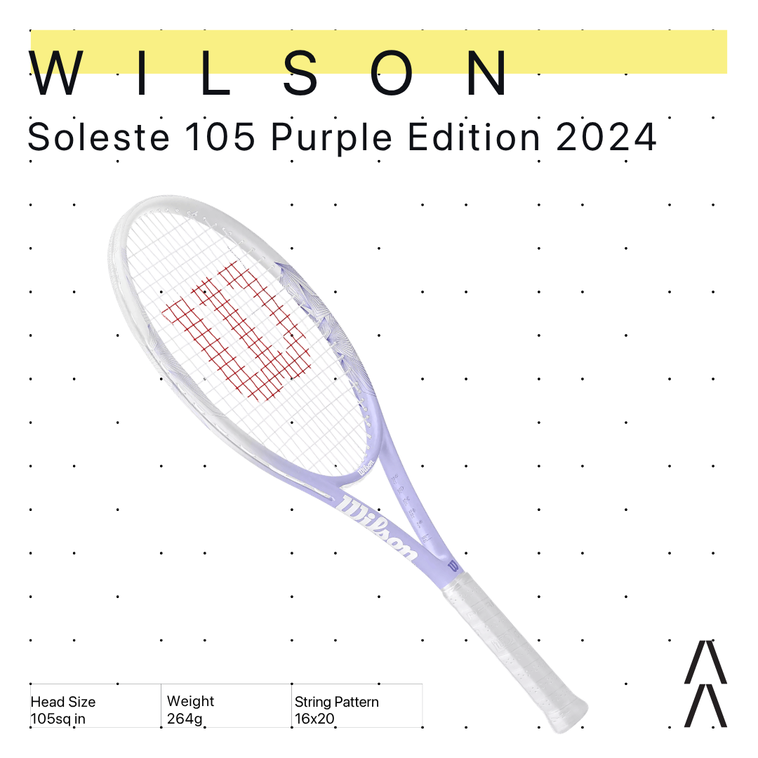 Wilson Soleste 105 Purple Edition 2024