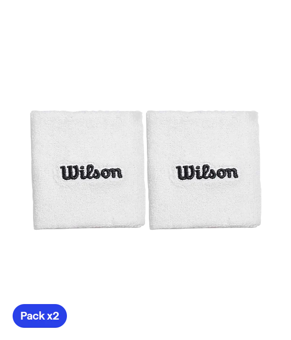Wilson Double Wristband White X2