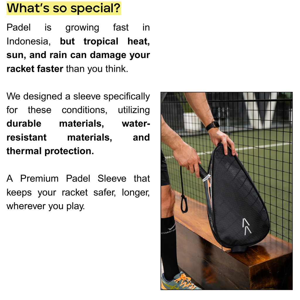 Agena Sleeve Racket Bag