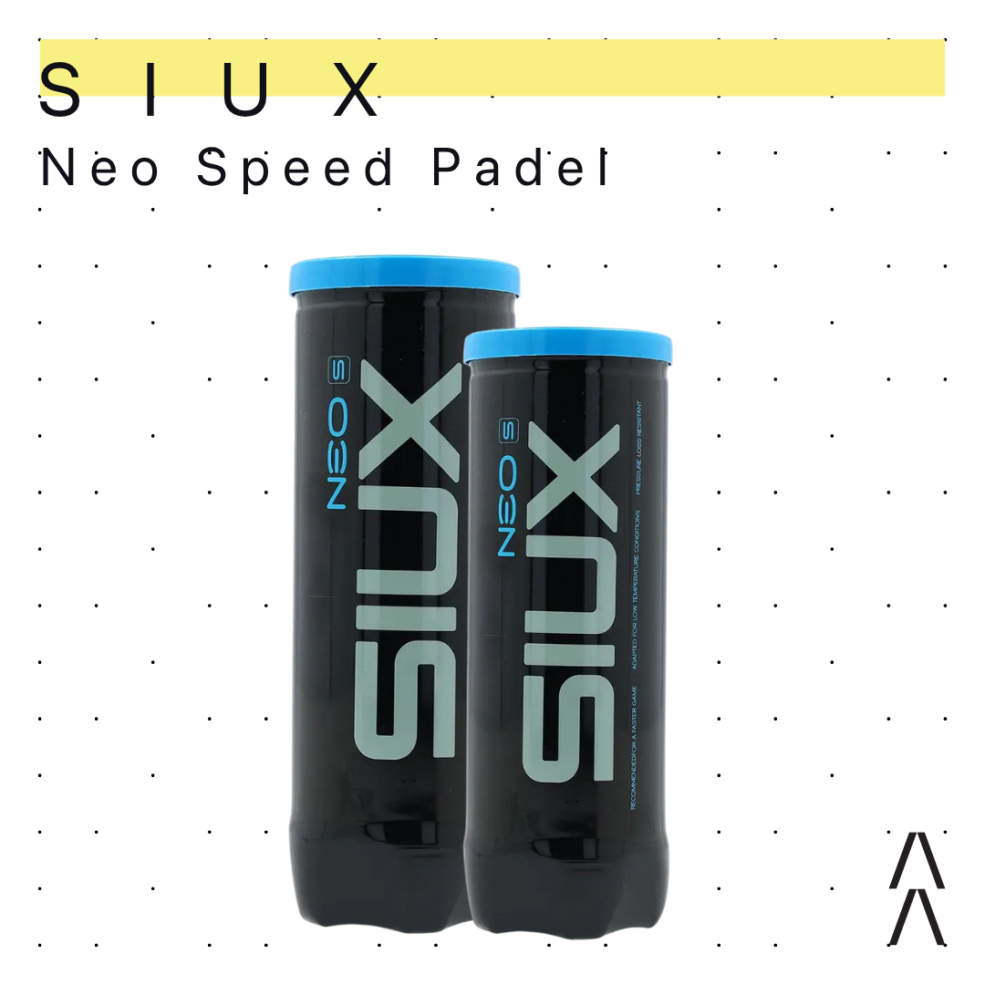Siux Neo Speed Padel Balls - Bola Padel/Padel Ball