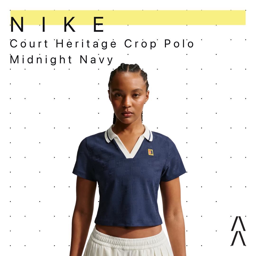 Nike Women's Court Heritage Crop Polo