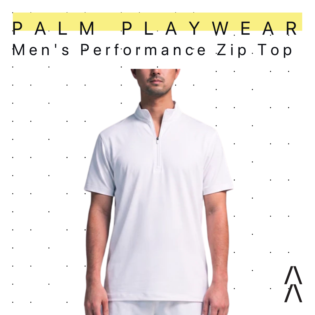 Palm Playwear Men's Performance Zip Top
