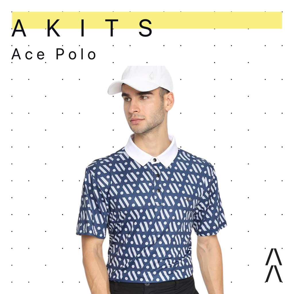 Akits Men's Ace Signature Polo