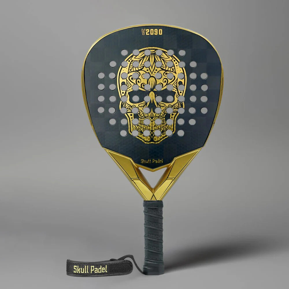 Skull Padel V2090 24K Black Gold
