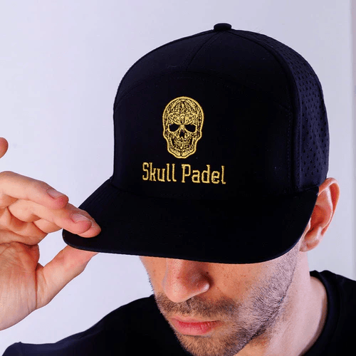 Skull Padel Cap Black