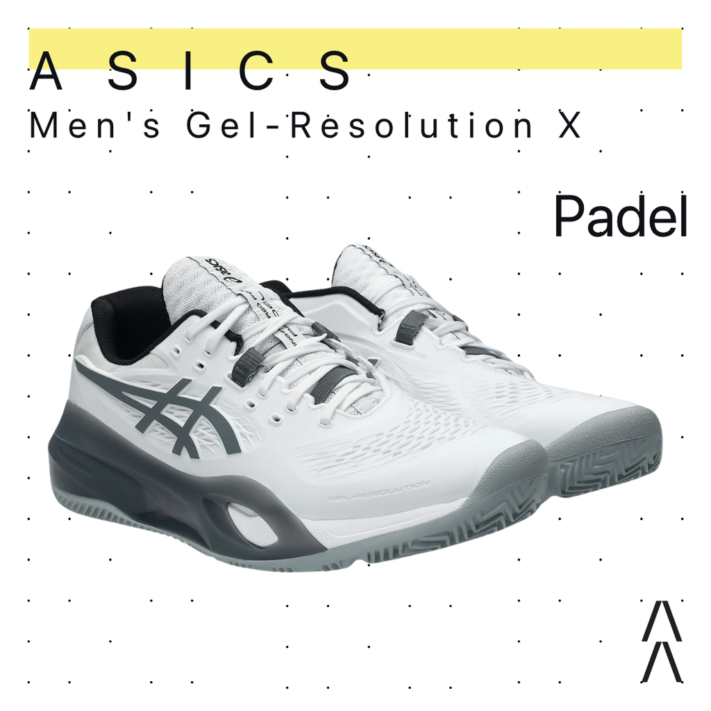 Asics Men's Gel-Resolution X Padel Steel Grey