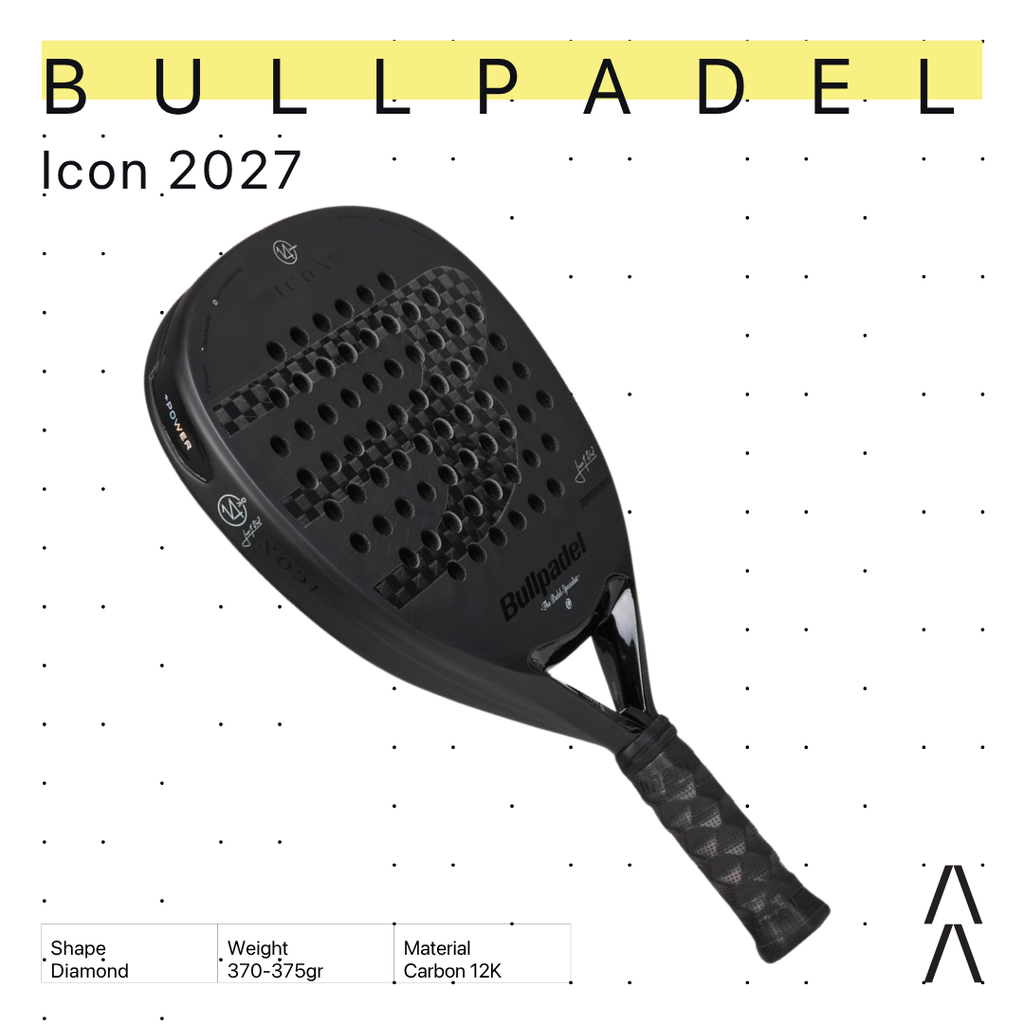 Bullpadel Icon Edition 2027 - Raket Padel Tenis/ Padel Racket