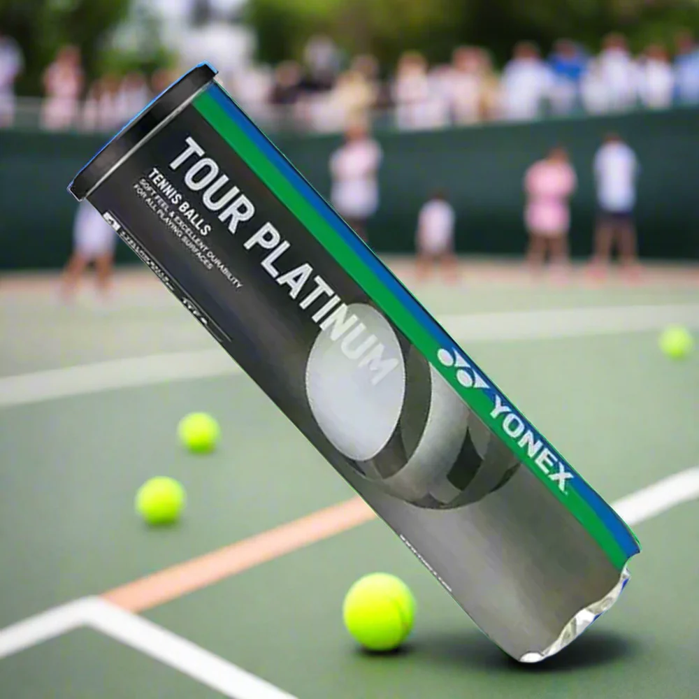 Yonex Tour Platinum Pressurized Yellow Tennis Balls