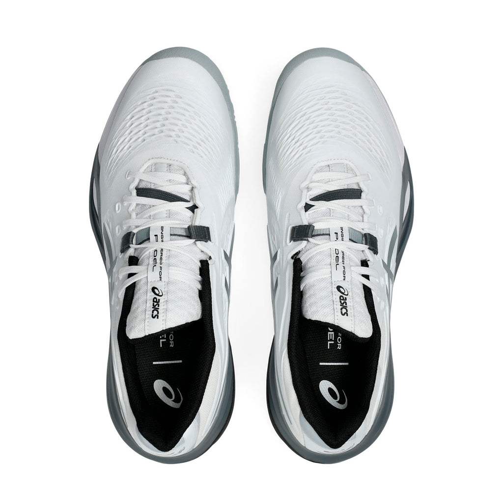 Asics Men's Gel-Resolution X Padel Steel Grey - Sepatu Padel/Padel Shoes