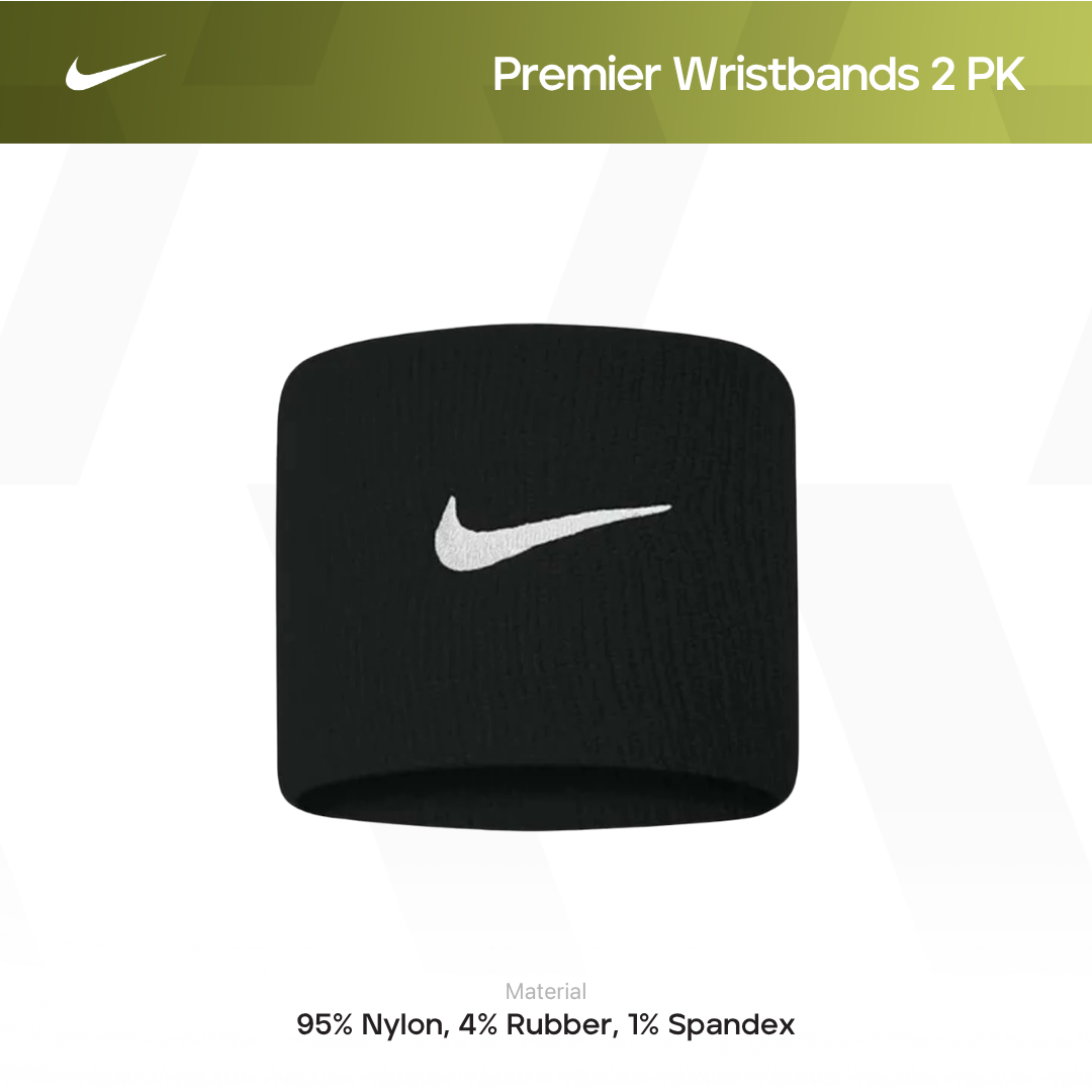 Nike Tennis Premier Wristbands 2 PK
