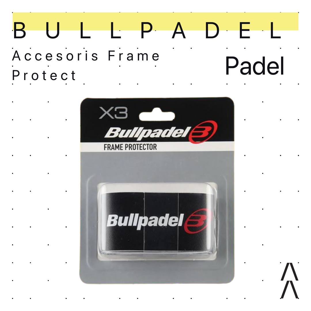 Bullpadel Frame Protector Tape Padel Black