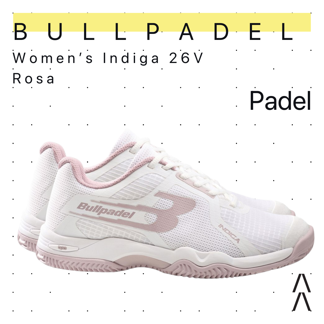 Bullpadel Women's Indiga 26V Rosa