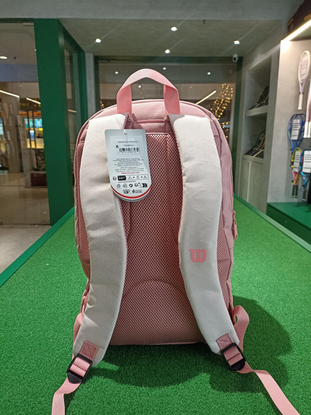 Wilson Bear Pink Backpack