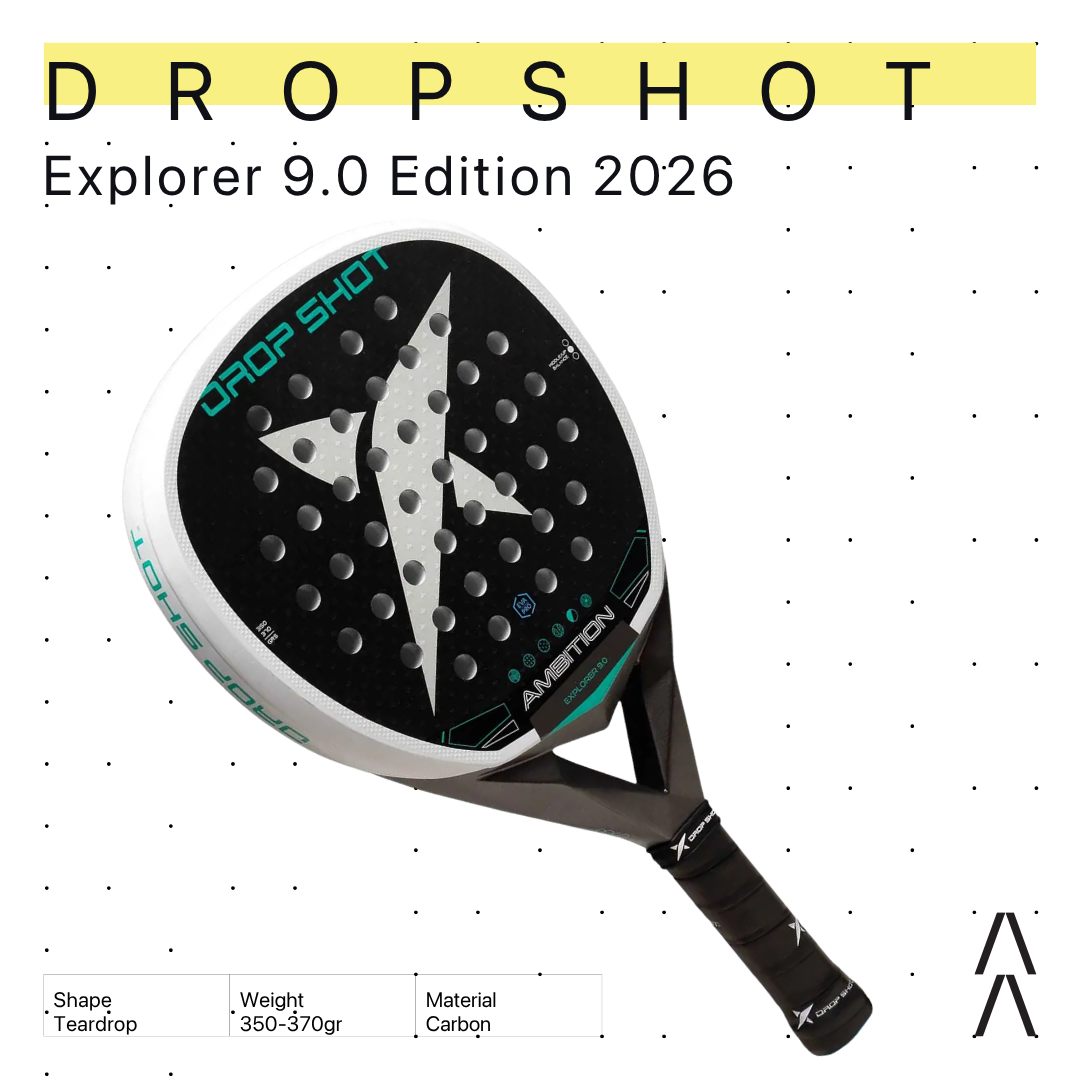 Drop Shot Explorer 9.0 Edition 2026 - Raket Padel Tenis/Padel Racket