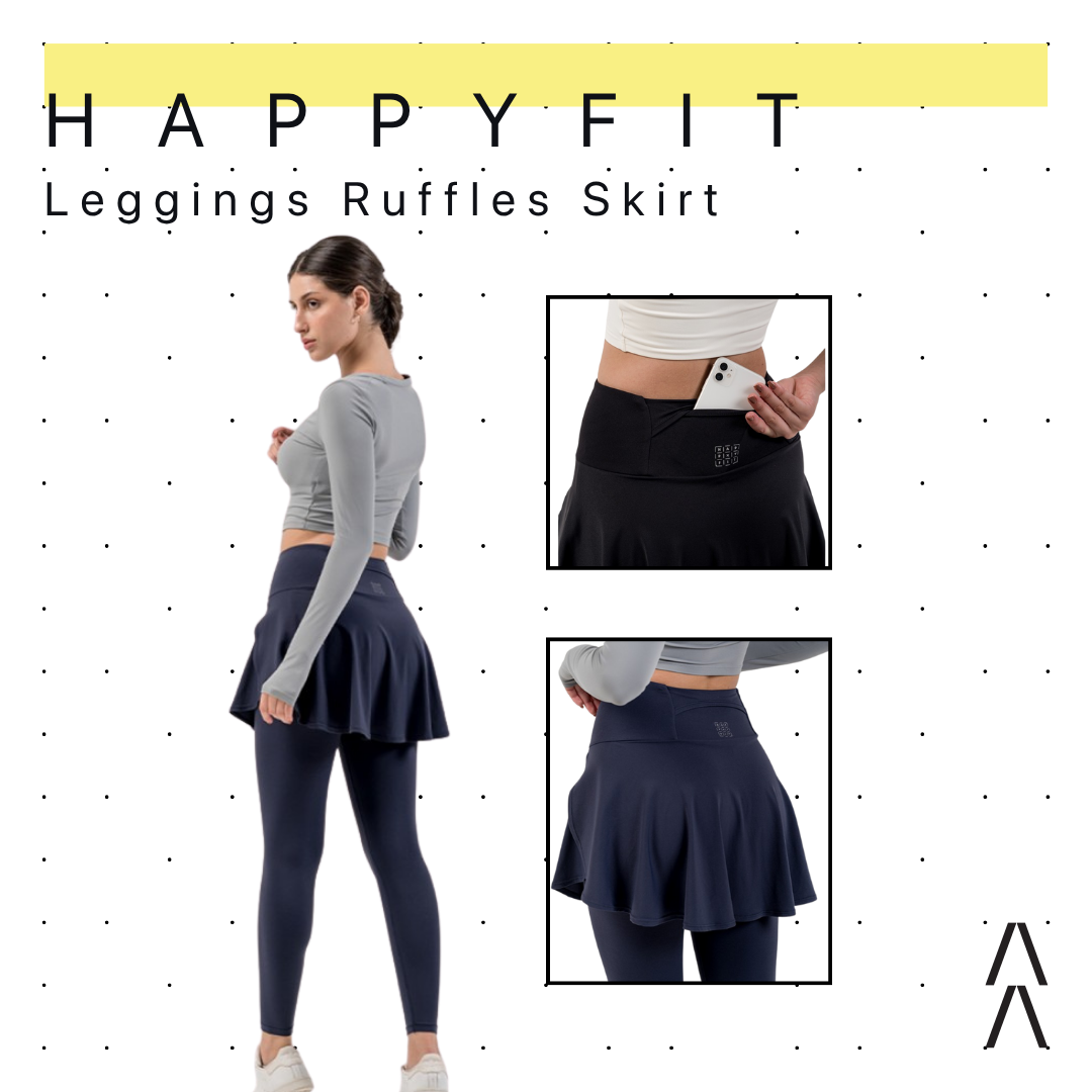 Happyfit Legging Ruffle Skirt