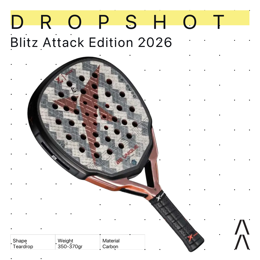 Drop Shot Blitz Attack Edition 2026 - Raket Padel Tenis/Padel Racket