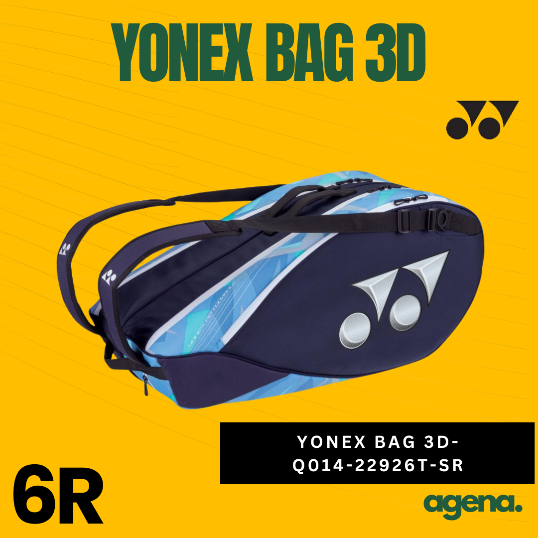 Yonex Tenis Bag 6R Type PEI-3D-Q014-22926T-SR