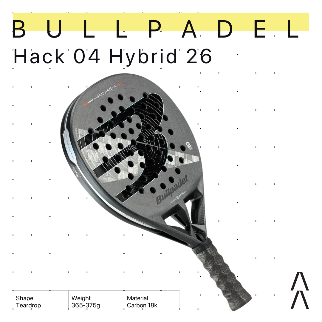 Bullpadel Hack 04 Hybrid Edition 2026