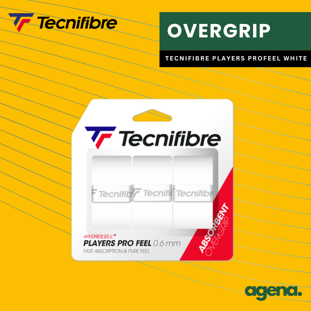 Tecnifibre Players Pro Feel White Overgrip