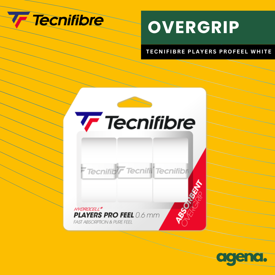 Tecnifibre Players Pro Feel White Overgrip