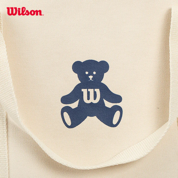 Wilson Bear Totebag White