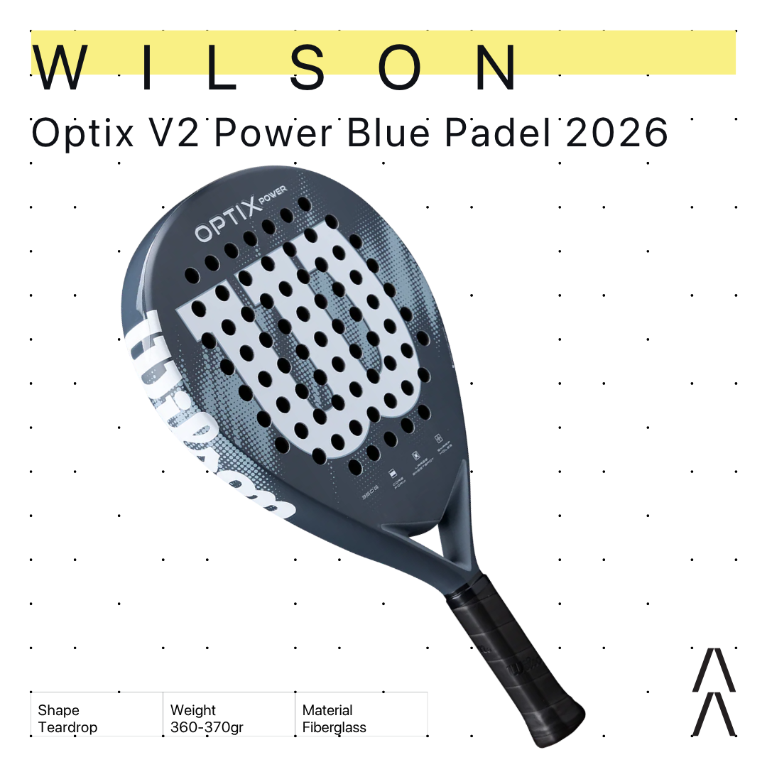 Wilson Optix V2 Power Blue Padel 2026