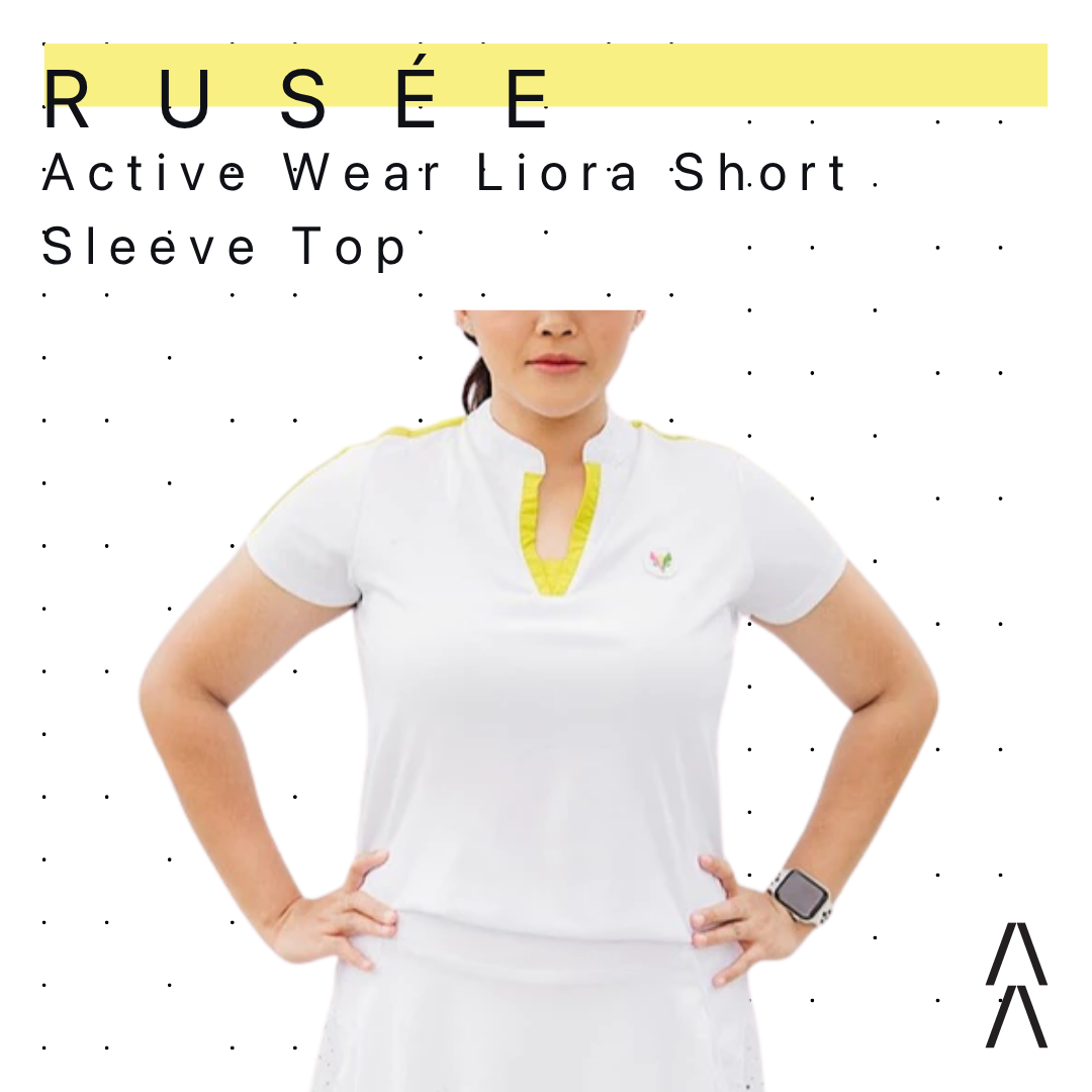 Rusee Active Wear Liora Short Sleeve Top