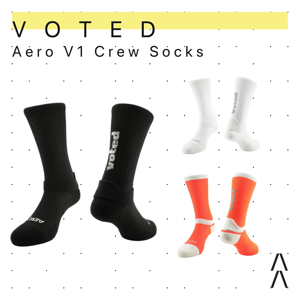 Voted Aero V1 Crew Socks