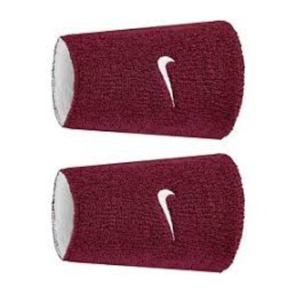 Nike Swoosh Classic Reversible Doublewide Wristbands 2 Pk