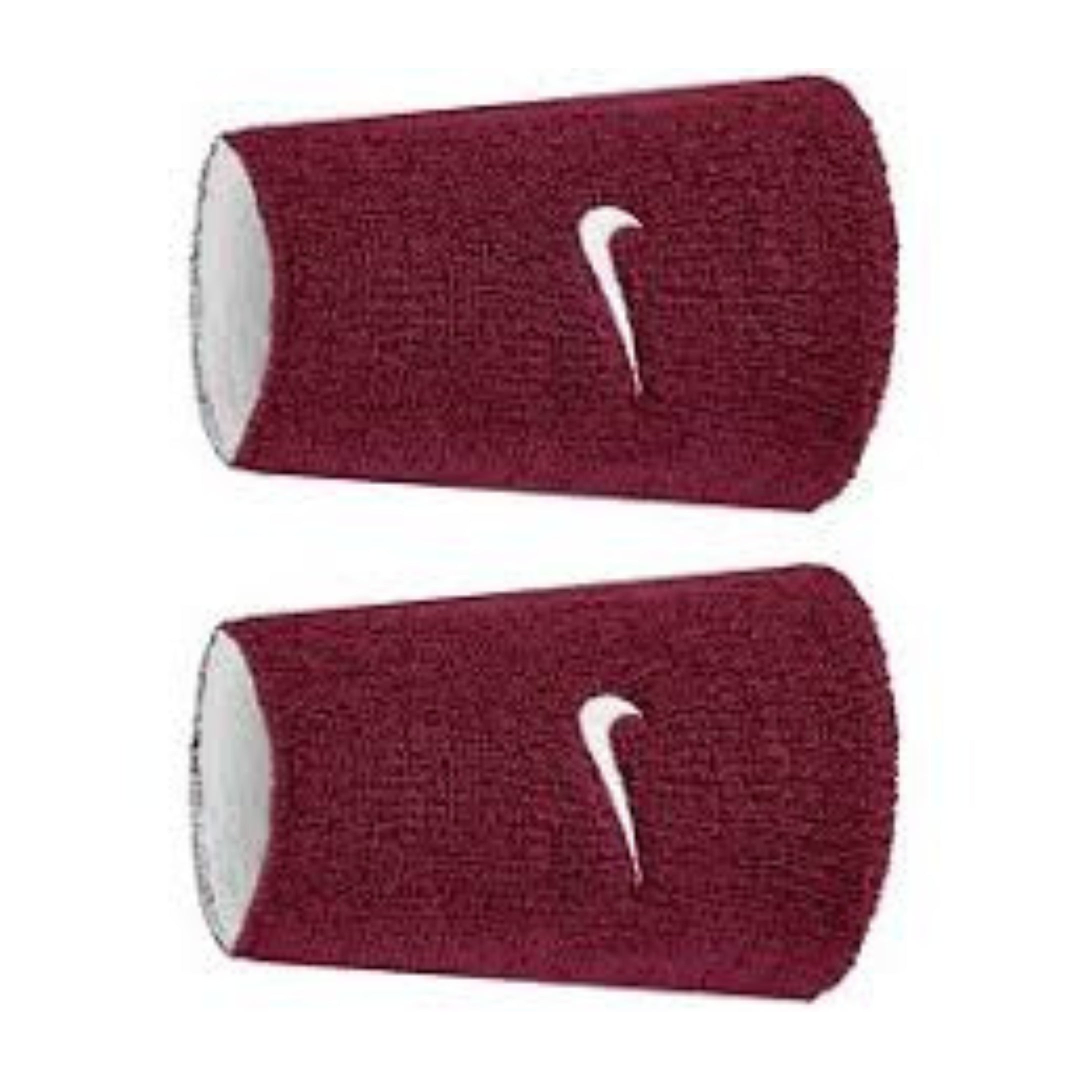 Nike Swoosh Classic Reversible Doublewide Wristbands 2 Pk