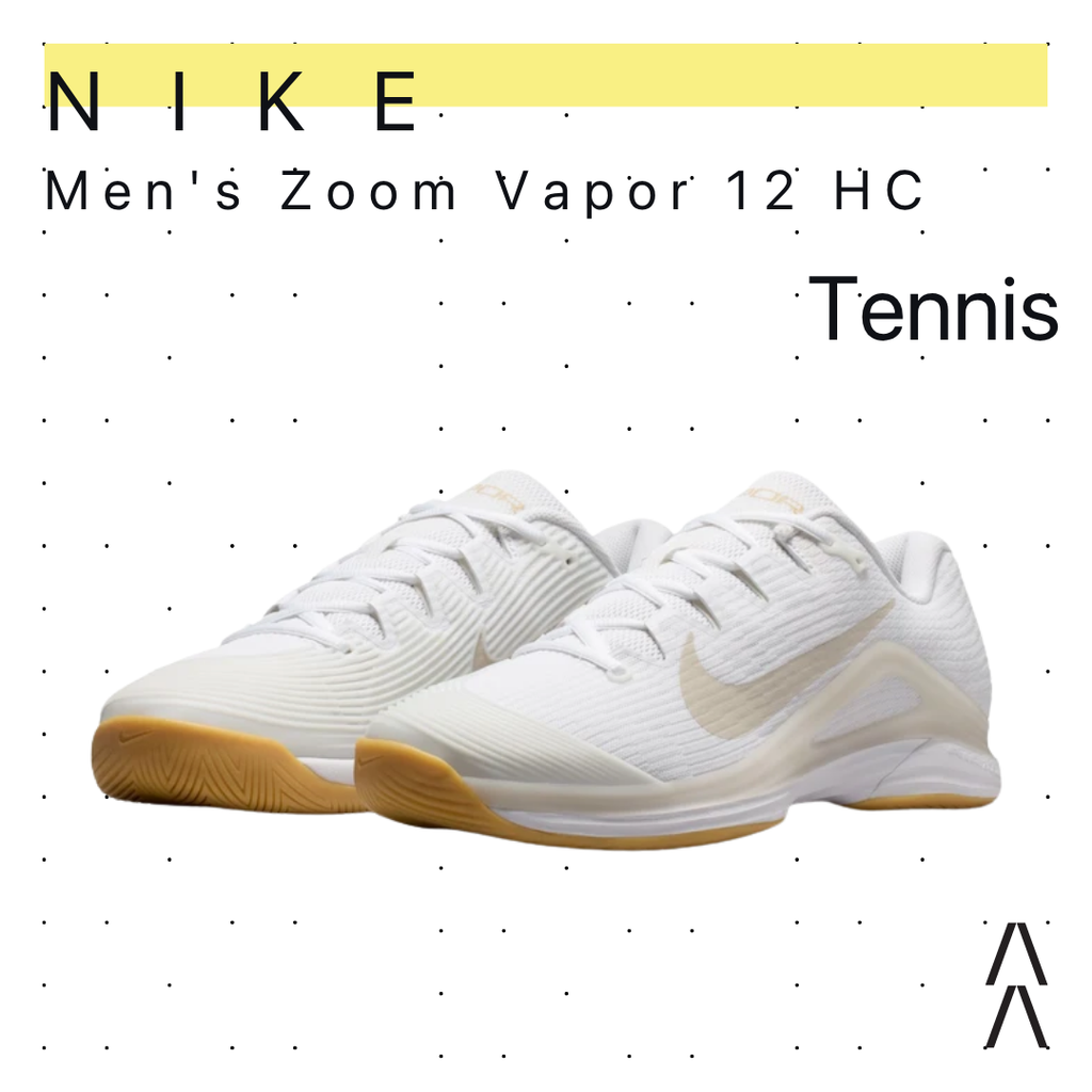 Nike Men's Zoom Vapor 12 HC - Sepatu Tenis/Tennis Shoes