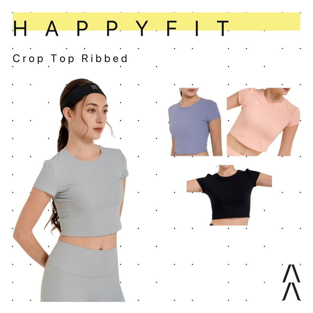 Happyfit Crop Top Ribbed