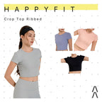 Happyfit Crop Top Ribbed