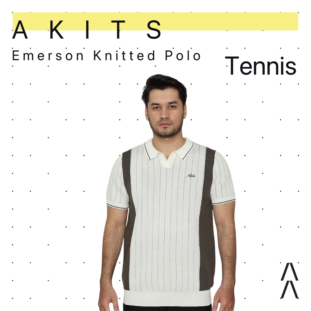 Akits Men's Emerson Knitted Polo