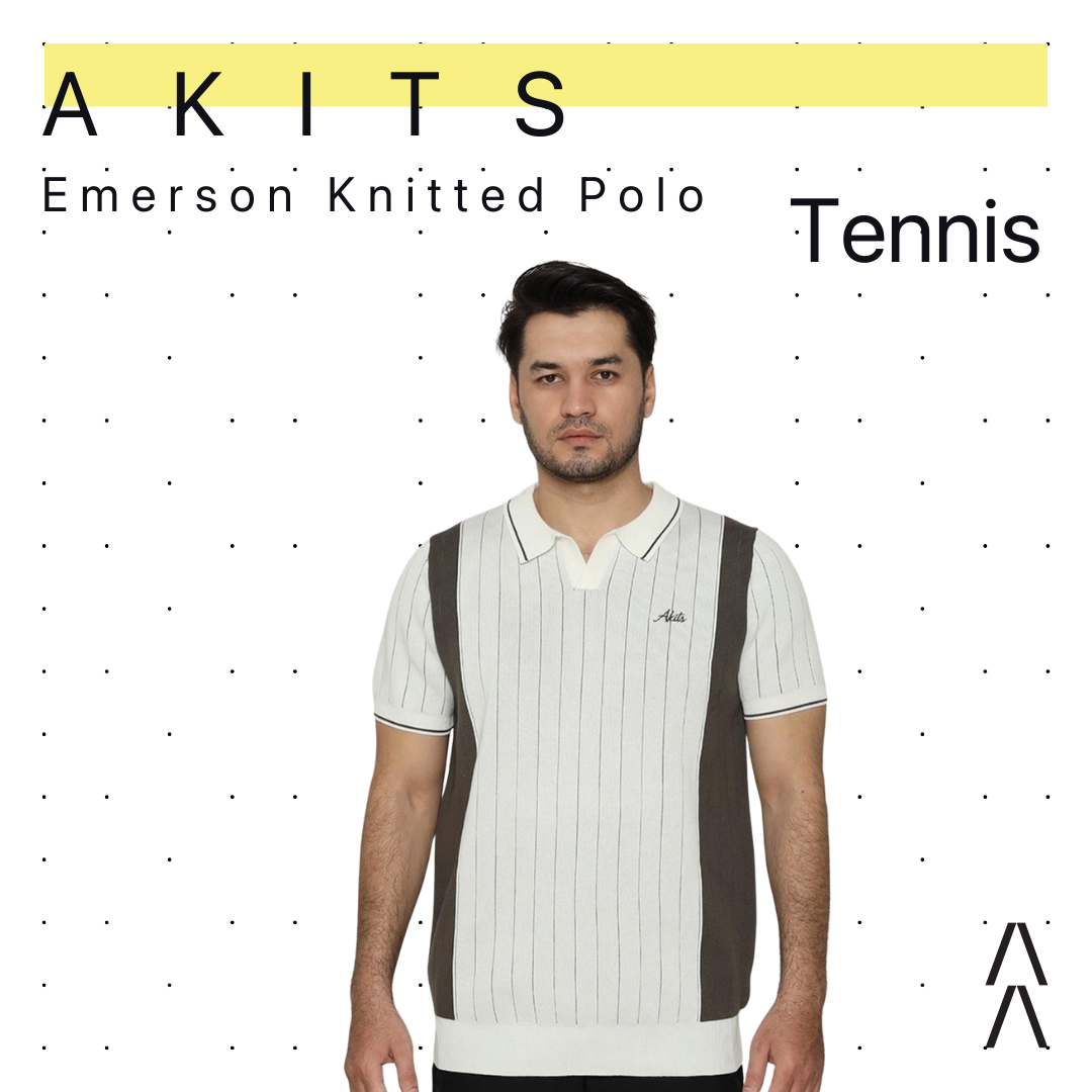 Akits Men's Emerson Knitted Polo