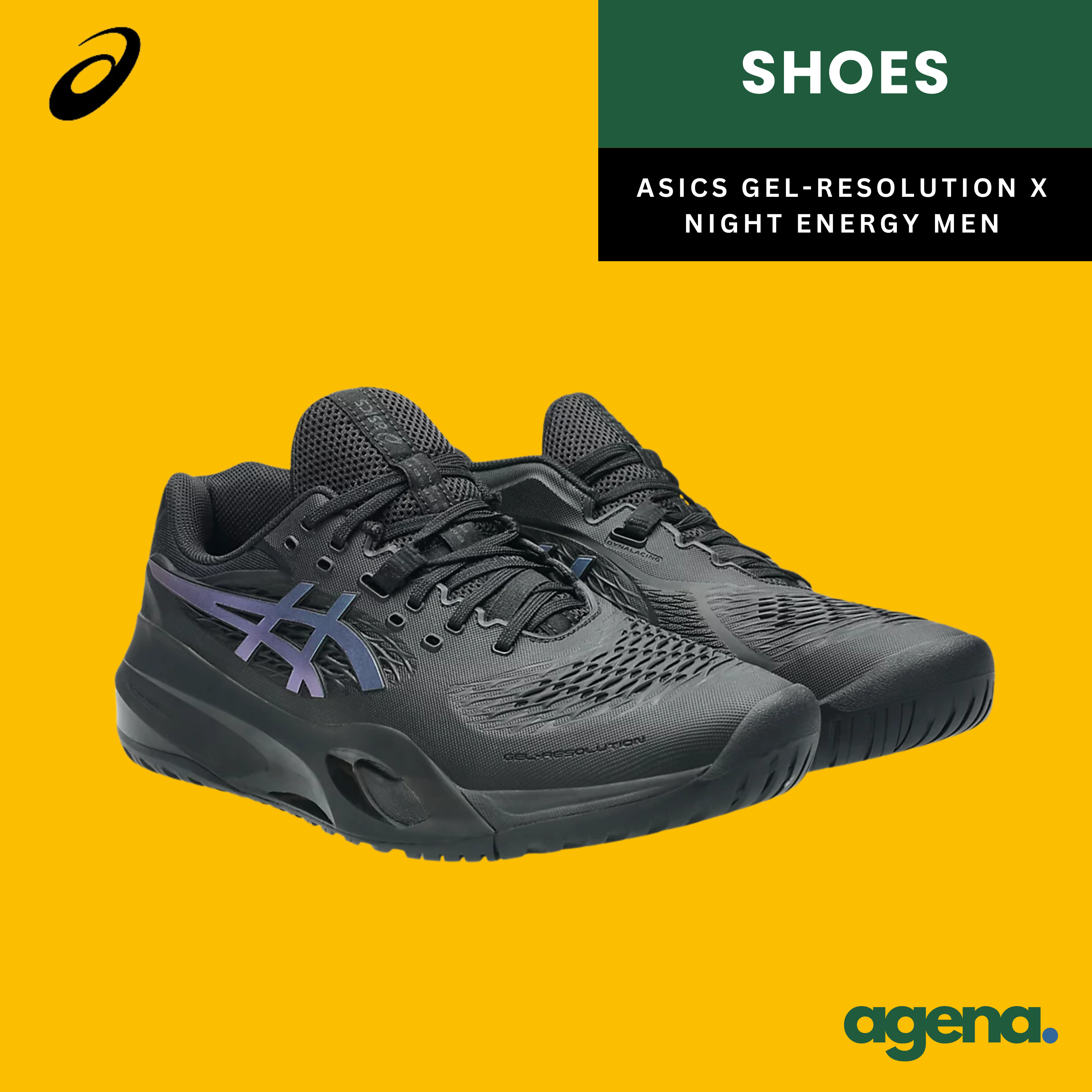 Asics Men's Gel-Resolution X Night Energy