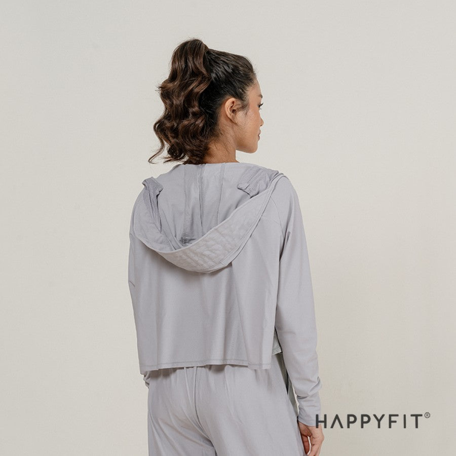 Happyfit UV Protection Crop Jacket Cloudy Comfort