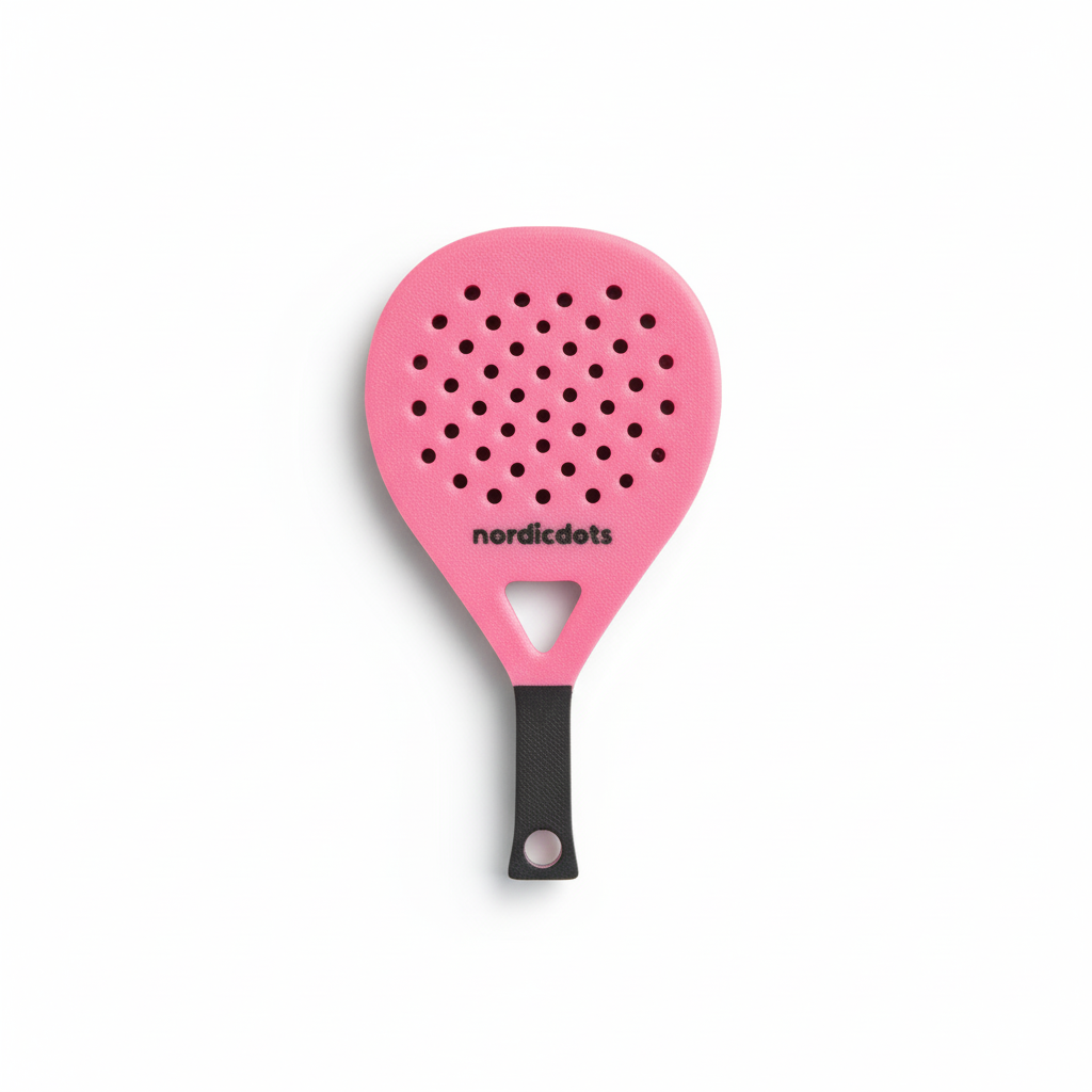 Feline Mini Padel Racket Keychain - Gantungan Kunci