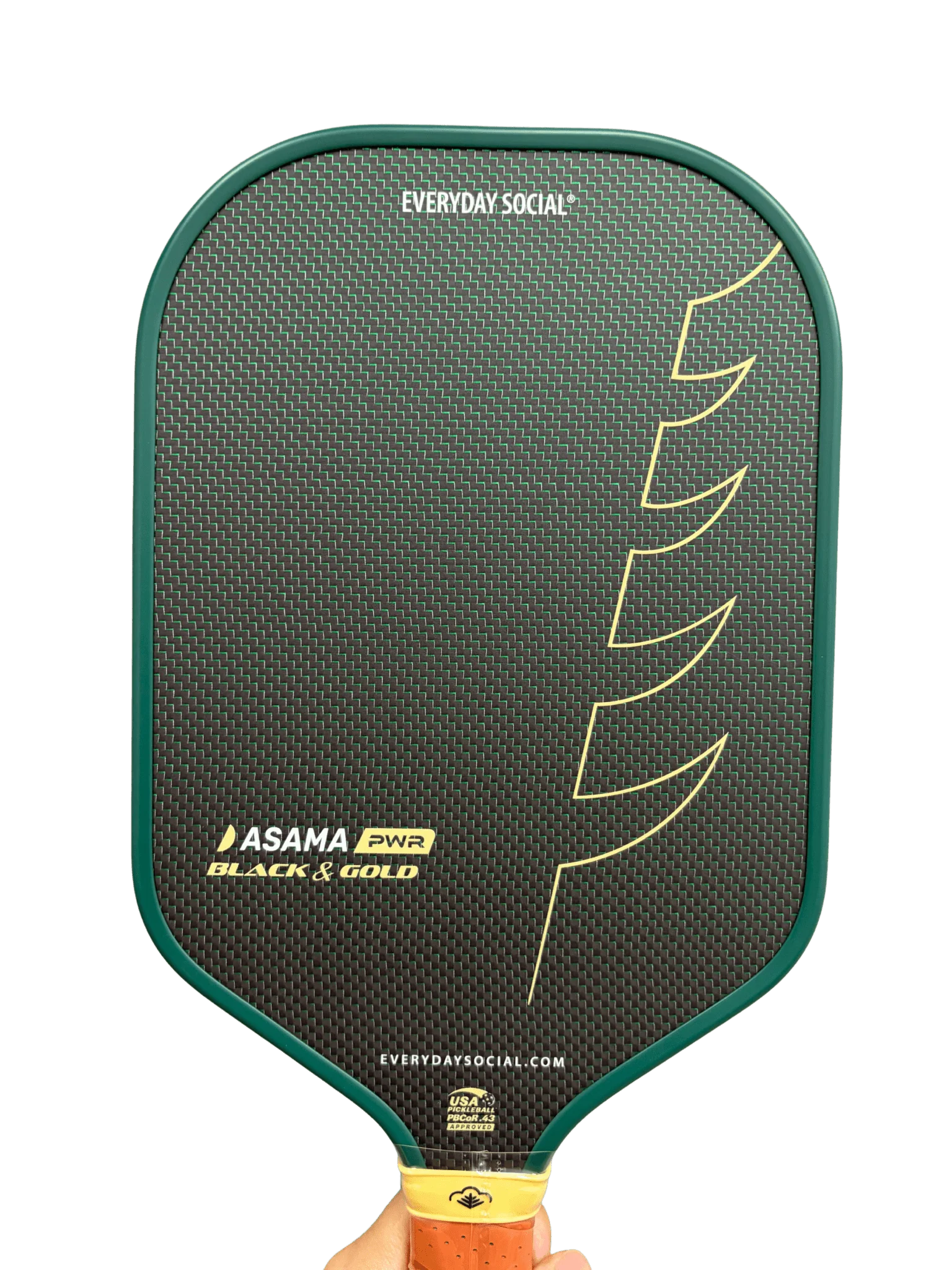 Everyday Social Asama Black & Gold Pwr (Full-Foam Gen4) Green