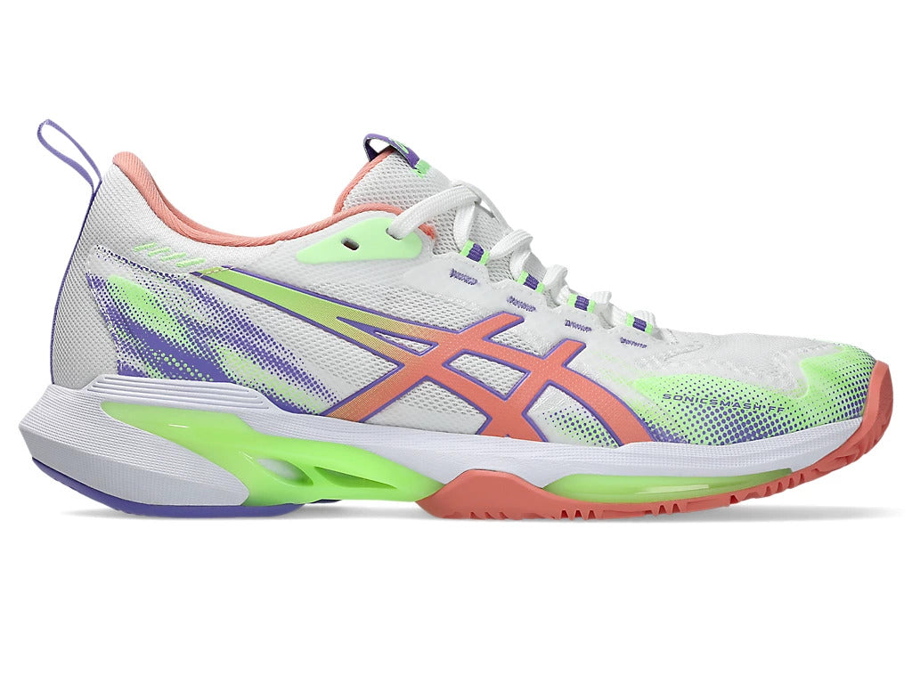 Asics Women's Sonic Smash FF Padel White/Guava